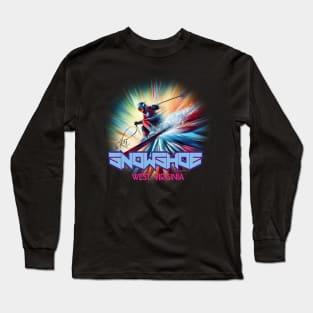 Ski Snowshoe Long Sleeve T-Shirt